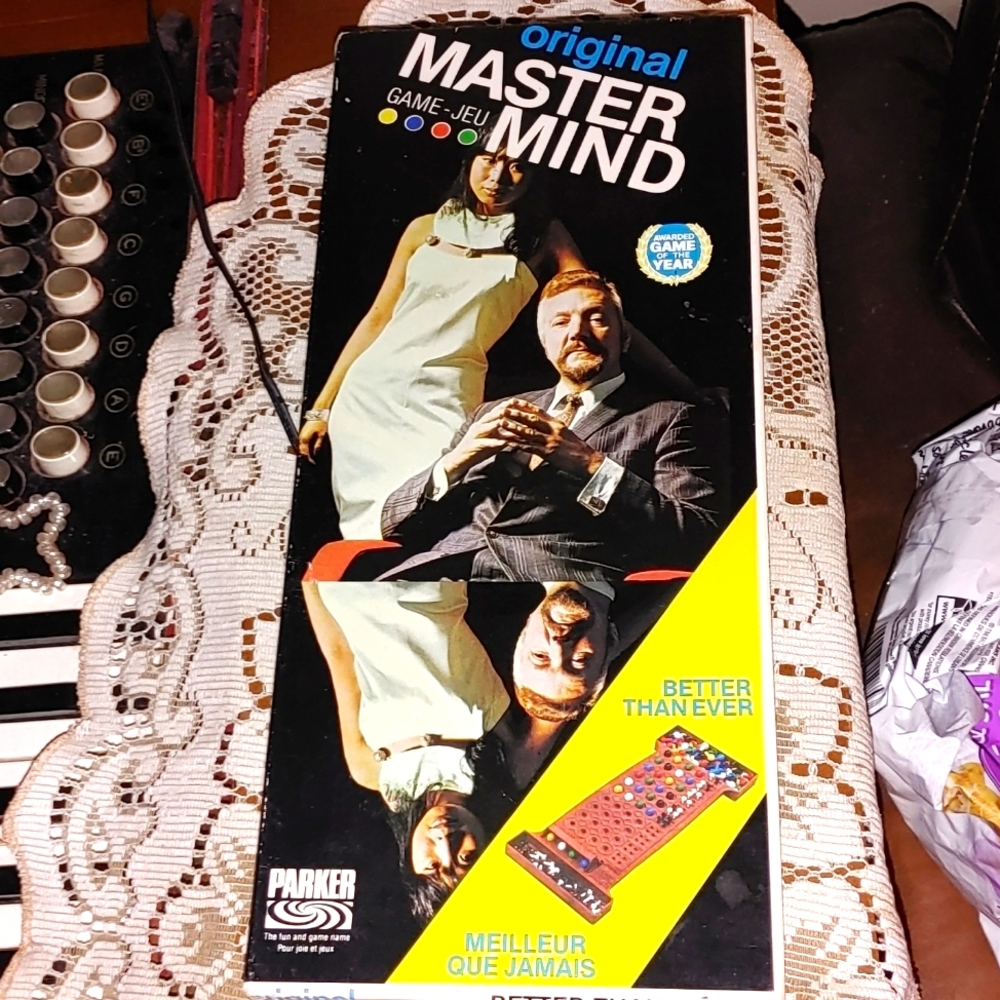 Mastermind 1972 original game collectors item by Parker VINTAGE